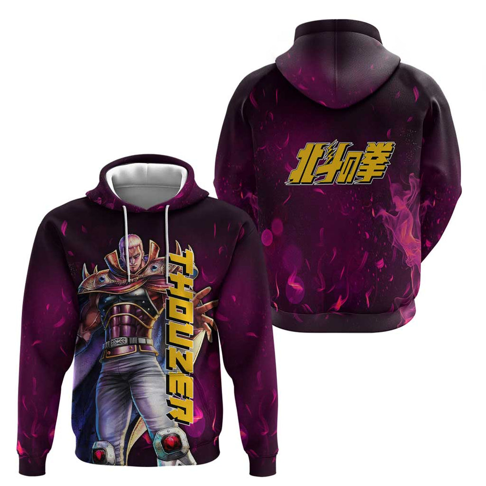 Thouzer - Fist Of The North Star Hoodie Anime Style Thouzer - Fist Of The North Star Hoodie Anime Style