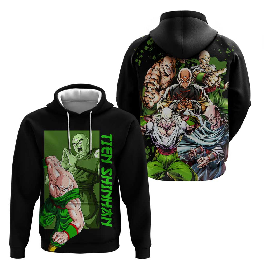 Tien Shinhan - Dragon Ball Z Hoodie Anime Style Tien Shinhan - Dragon Ball Z Hoodie Anime Style