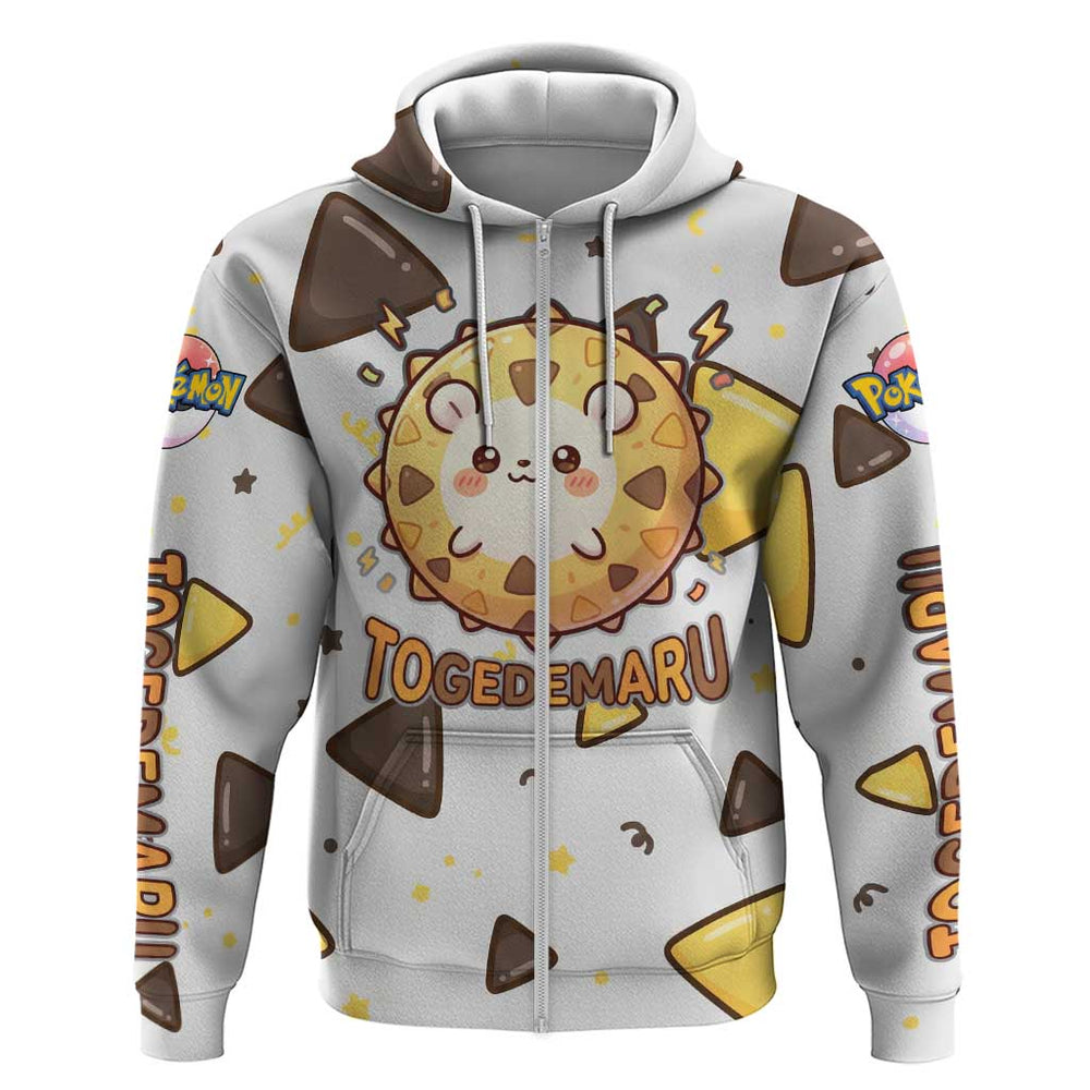 Togedemaru Hoodie Cute Electric Nacho Pop Art Togedemaru Hoodie Cute Electric Nacho Pop Art