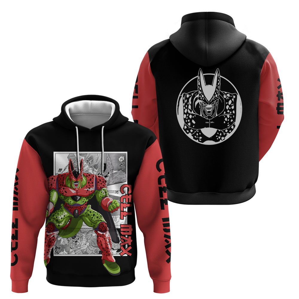 Cell Max Hoodie Dragon Ball Mix Anime Manga Cell Max Hoodie Dragon Ball Mix Anime Manga