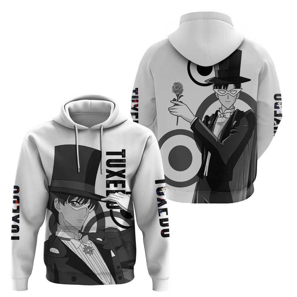 Tuxedo - Sasilor Moon Hoodie Anime Style Tuxedo - Sasilor Moon Hoodie Anime Style