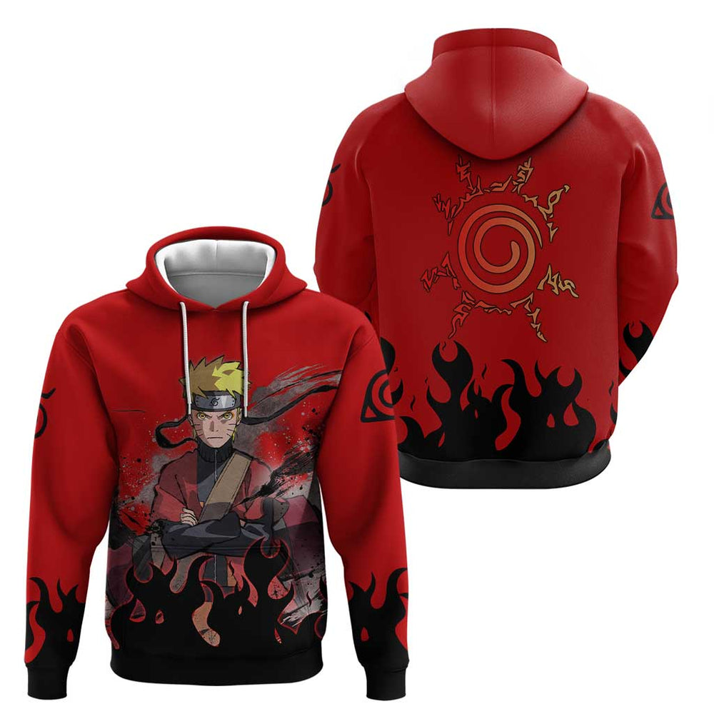 Uzumaki Sage - Naruto Hoodie Anime Style Uzumaki Sage - Naruto Hoodie Anime Style