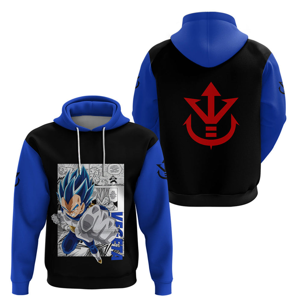 Vegeta Blue - Anime Manga Hoodie Vegeta Blue - Anime Manga Hoodie