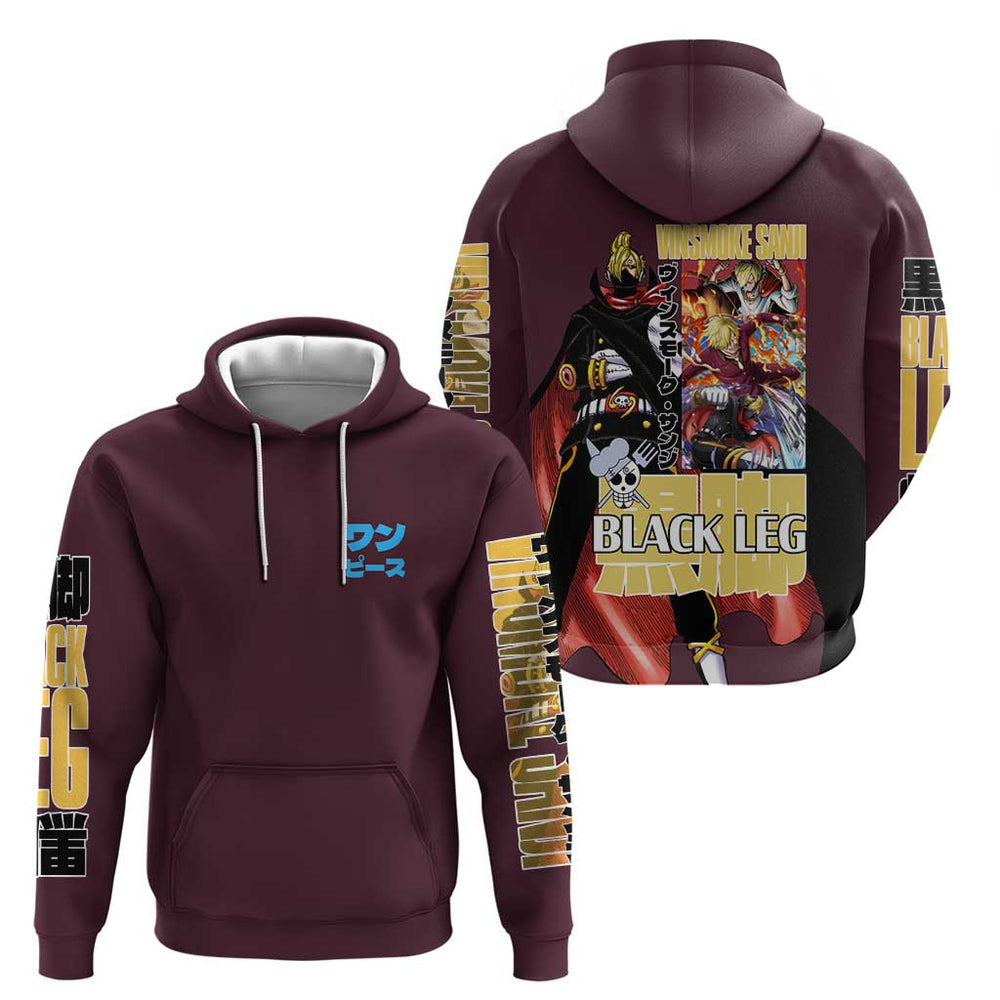 Vinsmoke Sanji V2 One Piece Hoodie Japan Anime Style Vinsmoke Sanji V2 One Piece Hoodie Japan Anime Style