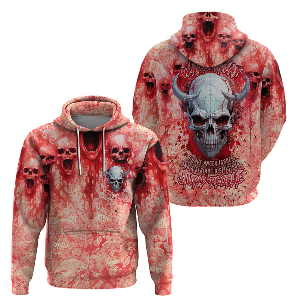 Walk Awax I Hace Anger Issues And A Serious Dislike For Stupid People Hoodie Walk Awax I Hace Anger Issues And A Serious Dislike For Stupid People Hoodie