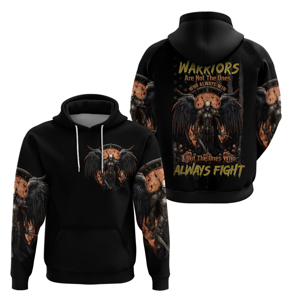 Warrior Skull Hoodie Warriors Are The One Who Always Fight DT01 Warrior Skull Hoodie Warriors Are The One Who Always Fight DT01