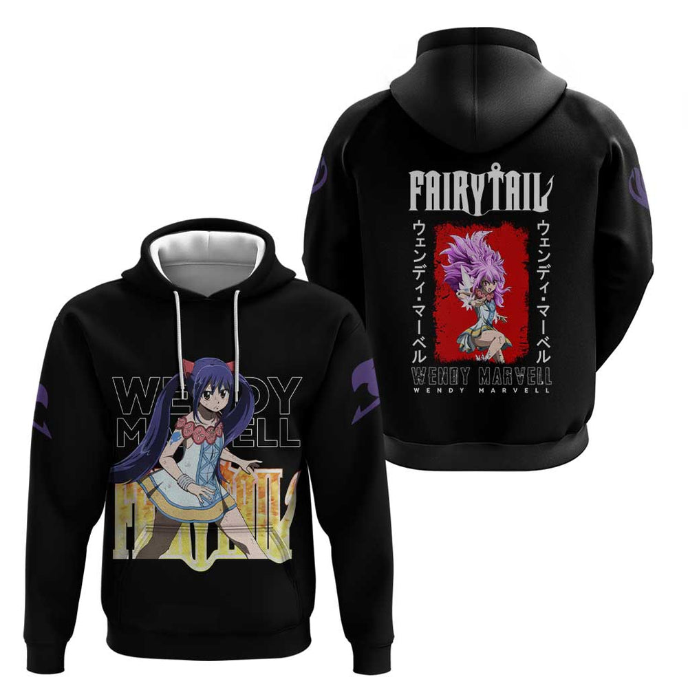Wendy Marvell - Fairy Tail Hoodie Anime Style Wendy Marvell - Fairy Tail Hoodie Anime Style