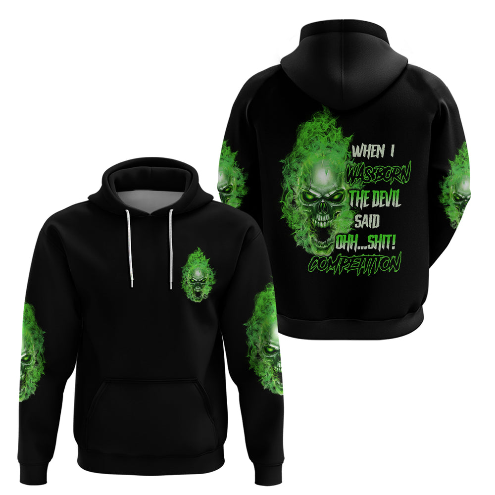 When I Was Born Skull Hoodie When I Was Born Skull Hoodie