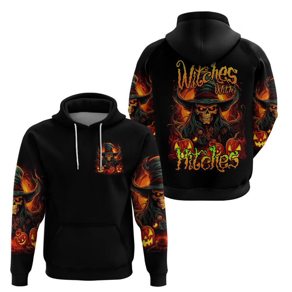 Witch Skull Hoodie Witches With Hitches DT01 Witch Skull Hoodie Witches With Hitches DT01