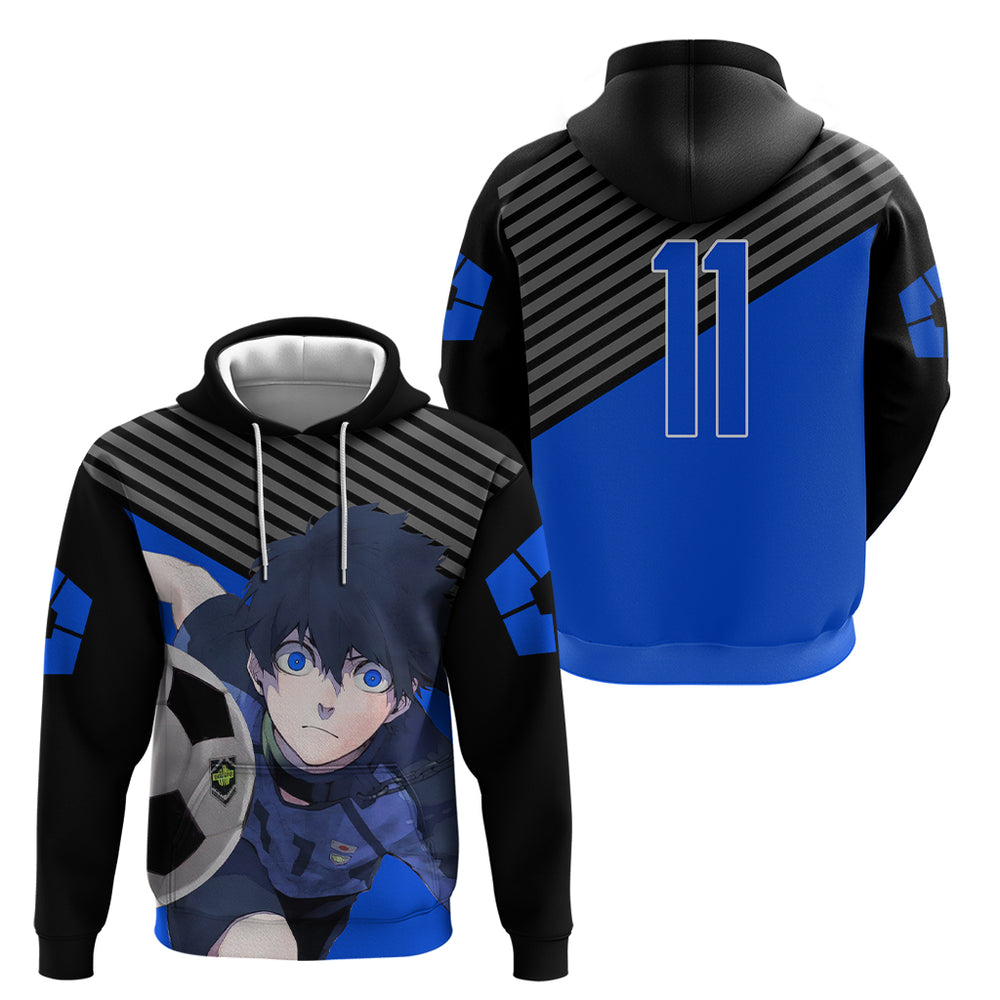 Yoichi Isagi Blue Lock Hoodie Anime Style Yoichi Isagi Blue Lock Hoodie Anime Style