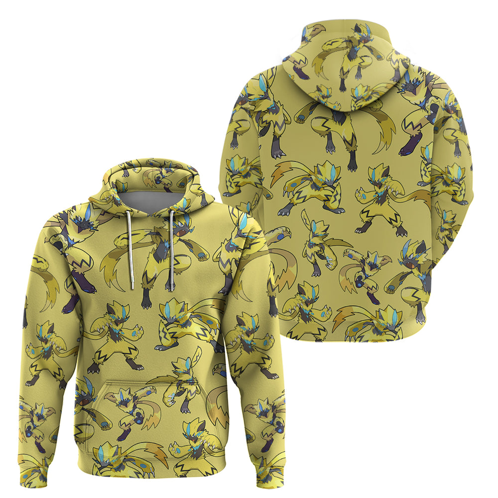 Zeraora Pattern Style Hoodie Zeraora Pattern Style Hoodie