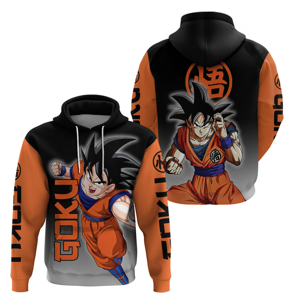 Z Goku Anime Dragon Ball Hoodie Z Goku Anime Dragon Ball Hoodie