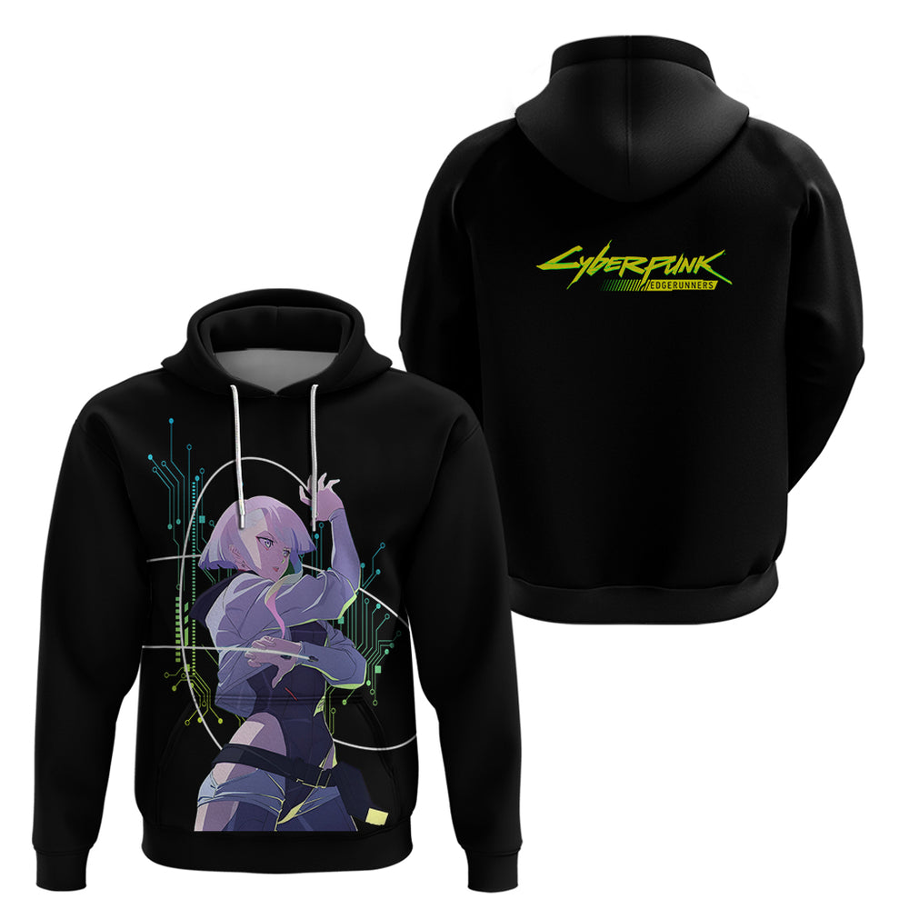 Cyberpunk Lucy - Anime Cyberpunk Hoodie Cyberpunk Lucy - Anime Cyberpunk Hoodie