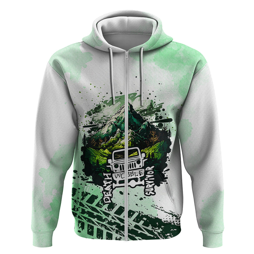 Death Wobble Survivor Jeep Hoodie Death Wobble Survivor Jeep Hoodie