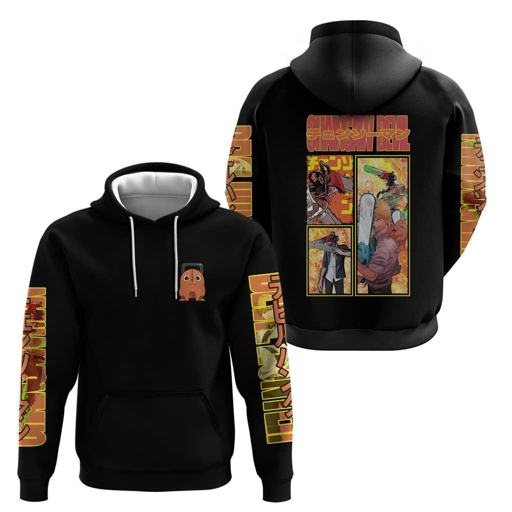 Denji Chainsaw Man Hoodie Anime Style Denji Chainsaw Man Hoodie Anime Style