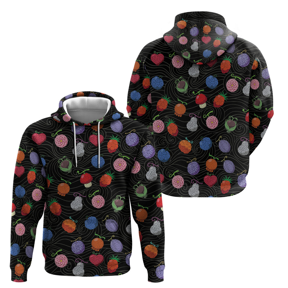 Devil Fruits Hoodie One Piece Devil Fruits Hoodie One Piece