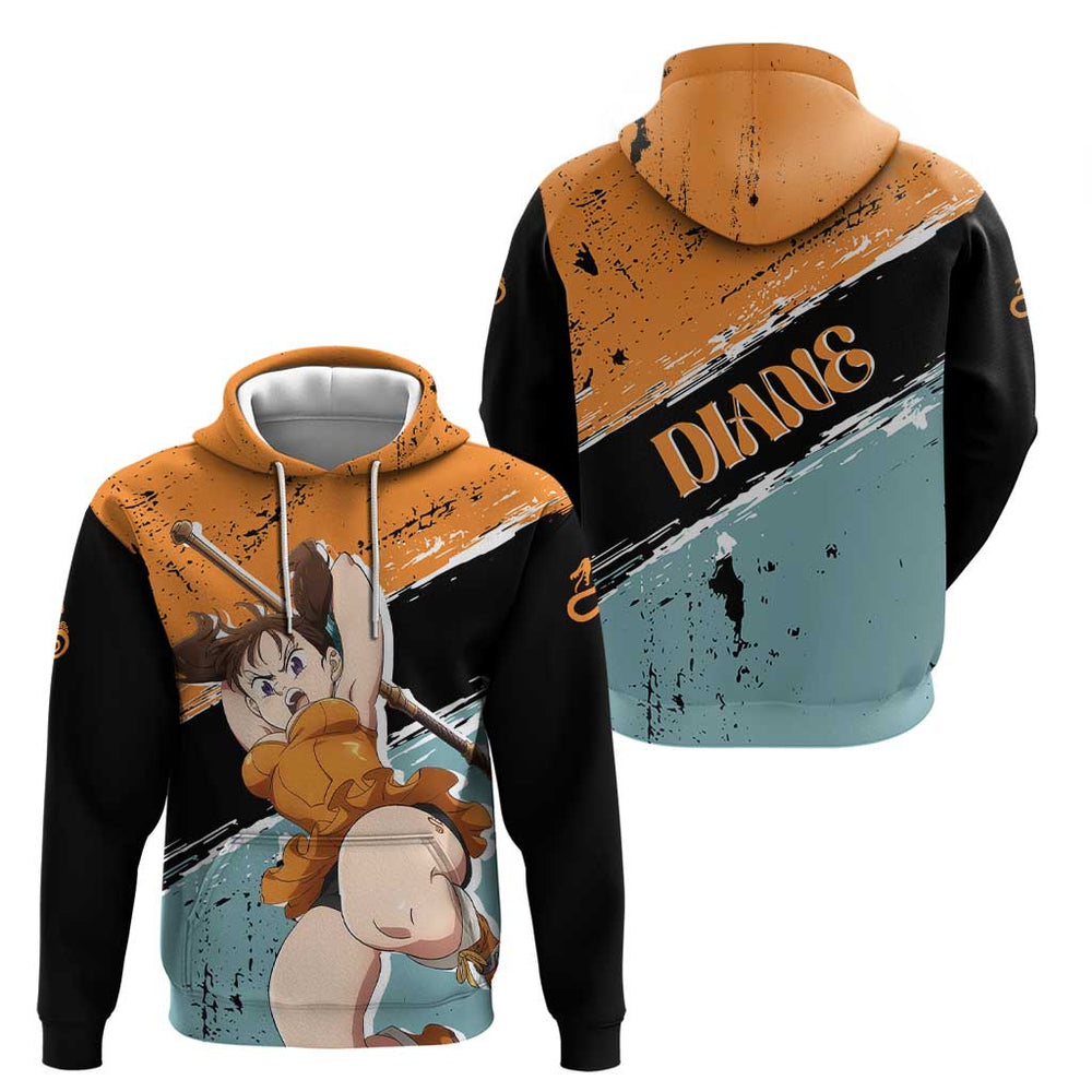Diane - Nanatsu No Taizai Hoodie Anime Style Diane - Nanatsu No Taizai Hoodie Anime Style