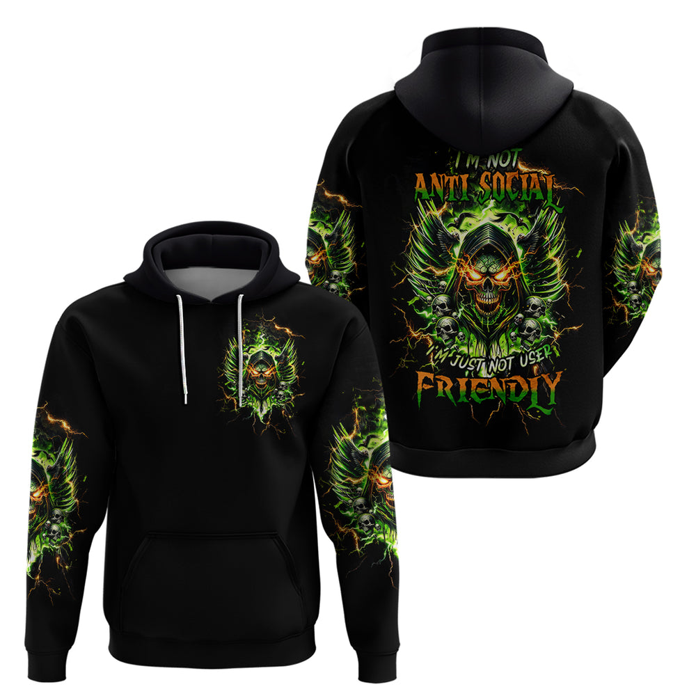 Doule Skull Hoodie Angel To Some Demon To Most DT01 Doule Skull Hoodie Angel To Some Demon To Most DT01