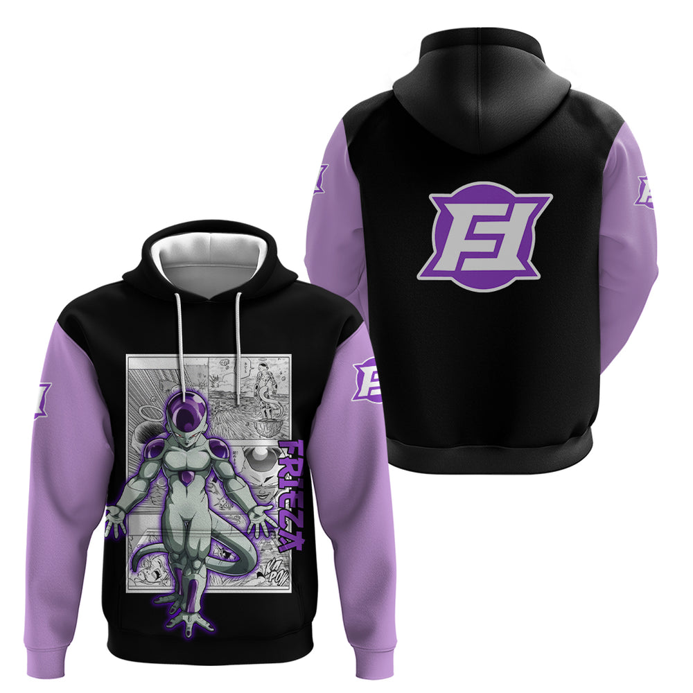 Frieza Hoodie Dragon Ball Mix Anime Manga Frieza Hoodie Dragon Ball Mix Anime Manga