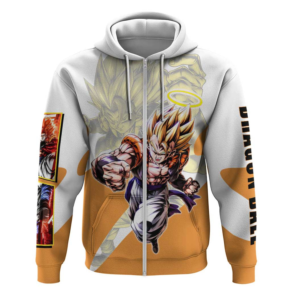 Gogeta Fusion Warrior Hoodie Energetic Anime Combat Style Gogeta Fusion Warrior Hoodie Energetic Anime Combat Style