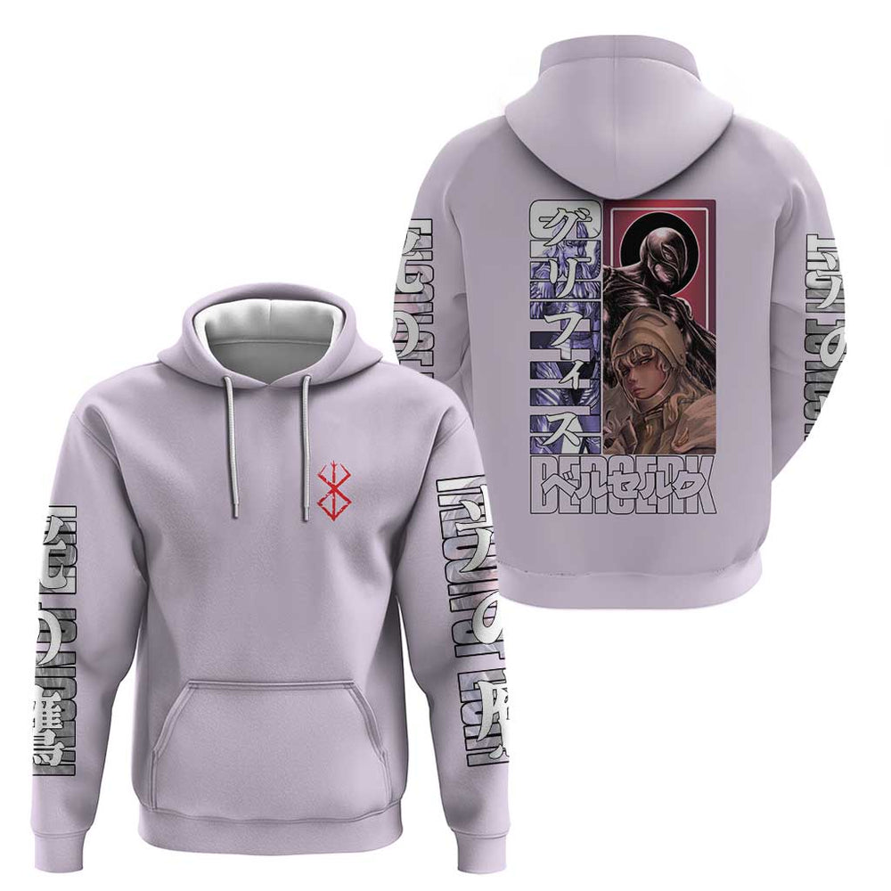 Griffith Berserk Hoodie Anime Style Griffith Berserk Hoodie Anime Style