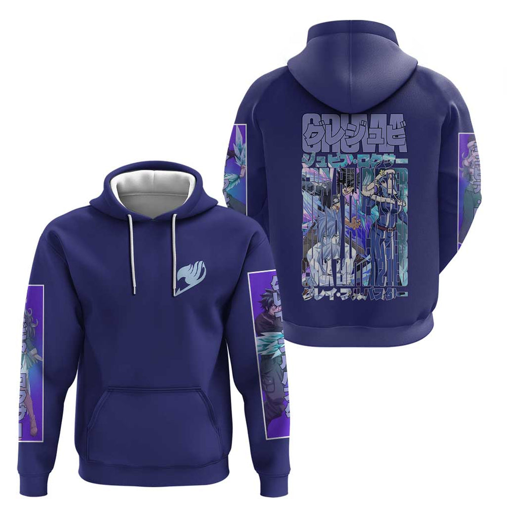 Gruvia Fairy Tail Hoodie Anime Style Gruvia Fairy Tail Hoodie Anime Style