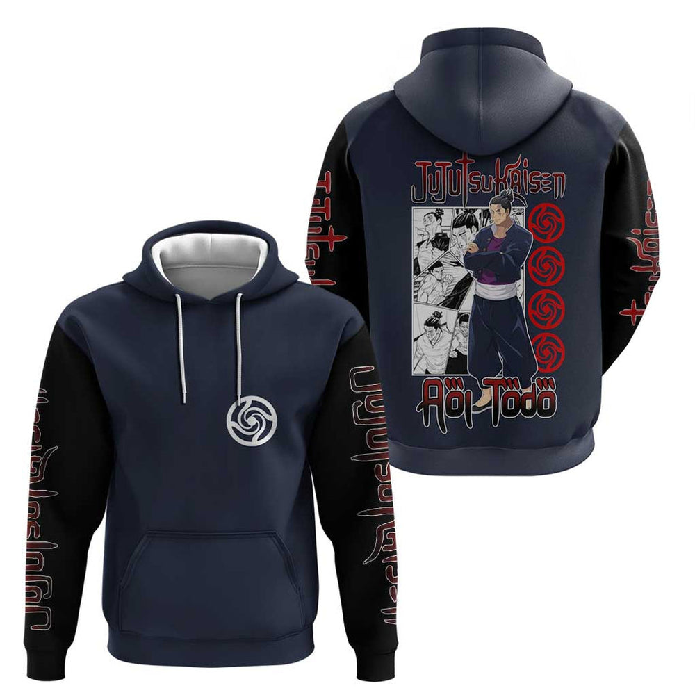 Aoi Todo - Jujutsu Kaisen Hoodie Anime Style Aoi Todo - Jujutsu Kaisen Hoodie Anime Style