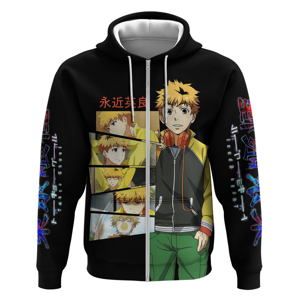 Hideyoshi Nagachika Hoodie Ken Kaneki Hideyoshi Nagachika Hoodie Ken Kaneki