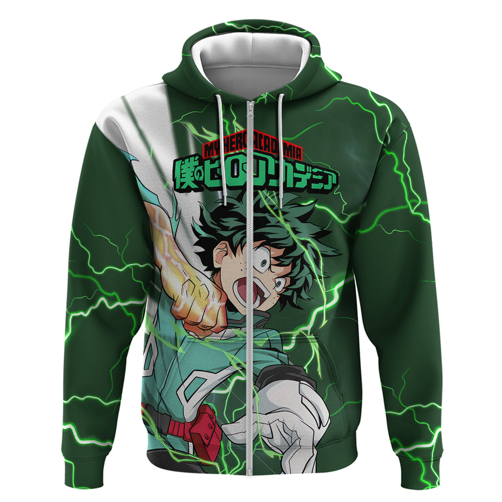 Izuku Midoriya Deku - My Hero Academia Hoodie Anime Style Izuku Midoriya Deku - My Hero Academia Hoodie Anime Style