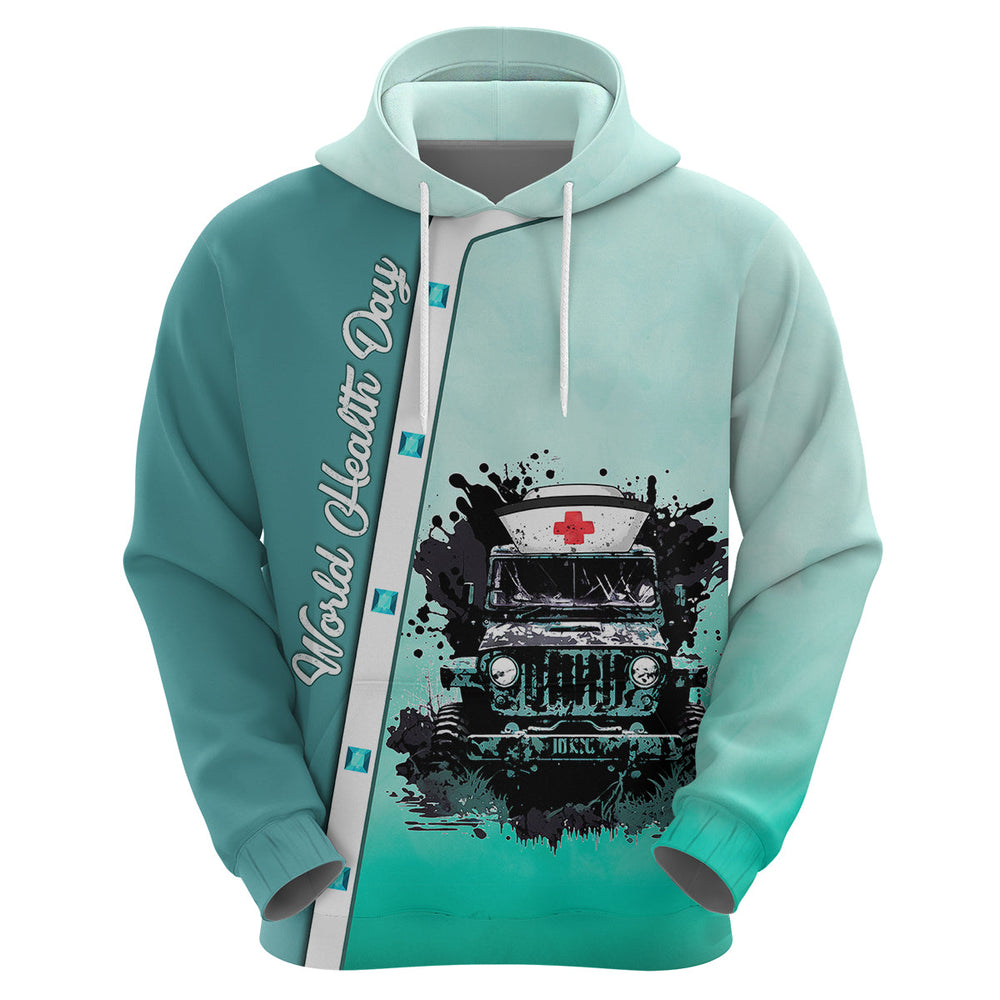 Jeep Life Nurse Edition - World Health Day Hoodie Jeep Life Nurse Edition - World Health Day Hoodie