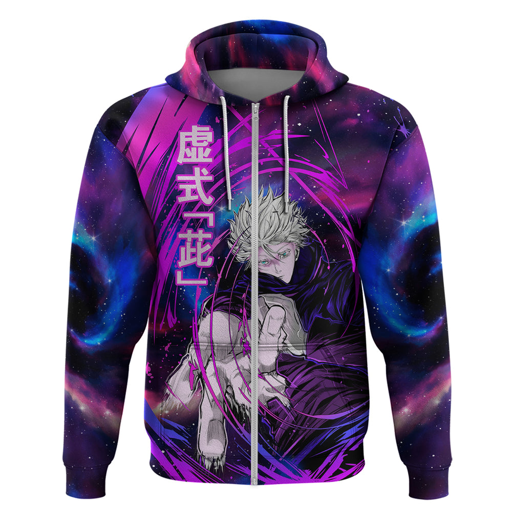 JJK Gojo Satoru Hoodie Hollow Technique JJK Gojo Satoru Hoodie Hollow Technique