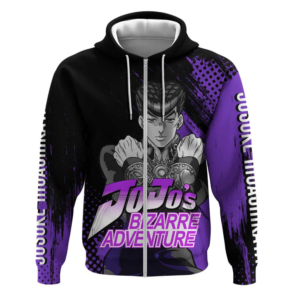 Josuke Higashikata - JoJo's Bizarre Adventure Hoodie Anime Style Josuke Higashikata - JoJo's Bizarre Adventure Hoodie Anime Style