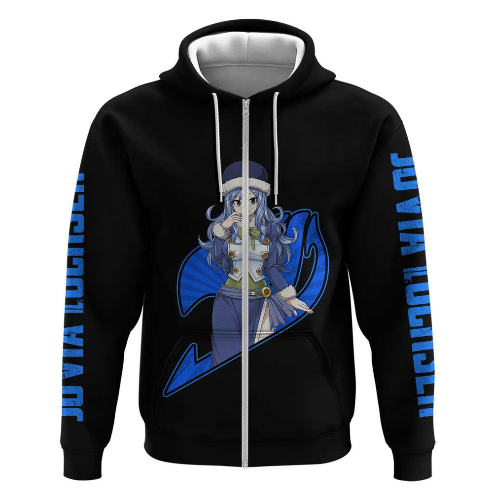 Juvia Lockser - Fairy Tail Hoodie Anime Style Juvia Lockser - Fairy Tail Hoodie Anime Style