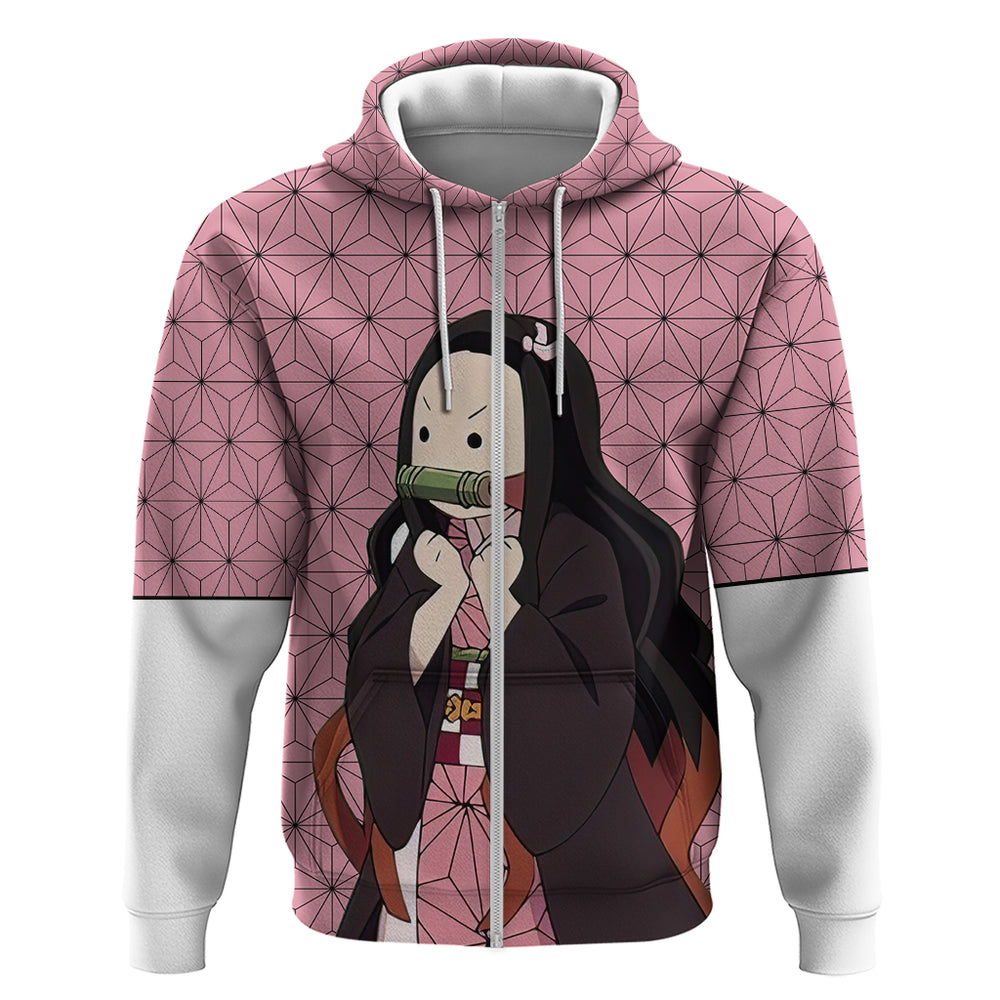 Kimetsu Nezuko Demon Slayer Hoodie Anime Funny Style Kimetsu Nezuko Demon Slayer Hoodie Anime Funny Style