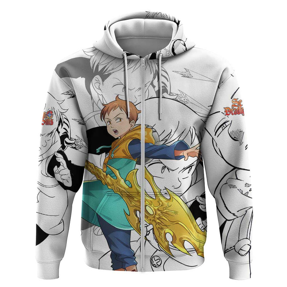 King - Nanatsu No Taizai Hoodie Anime Mix Manga Style King - Nanatsu No Taizai Hoodie Anime Mix Manga Style
