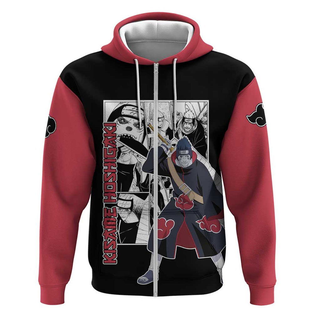 Kisame Hoshigaki - Naruto Hoodie Anime Mix Manga Style Kisame Hoshigaki - Naruto Hoodie Anime Mix Manga Style