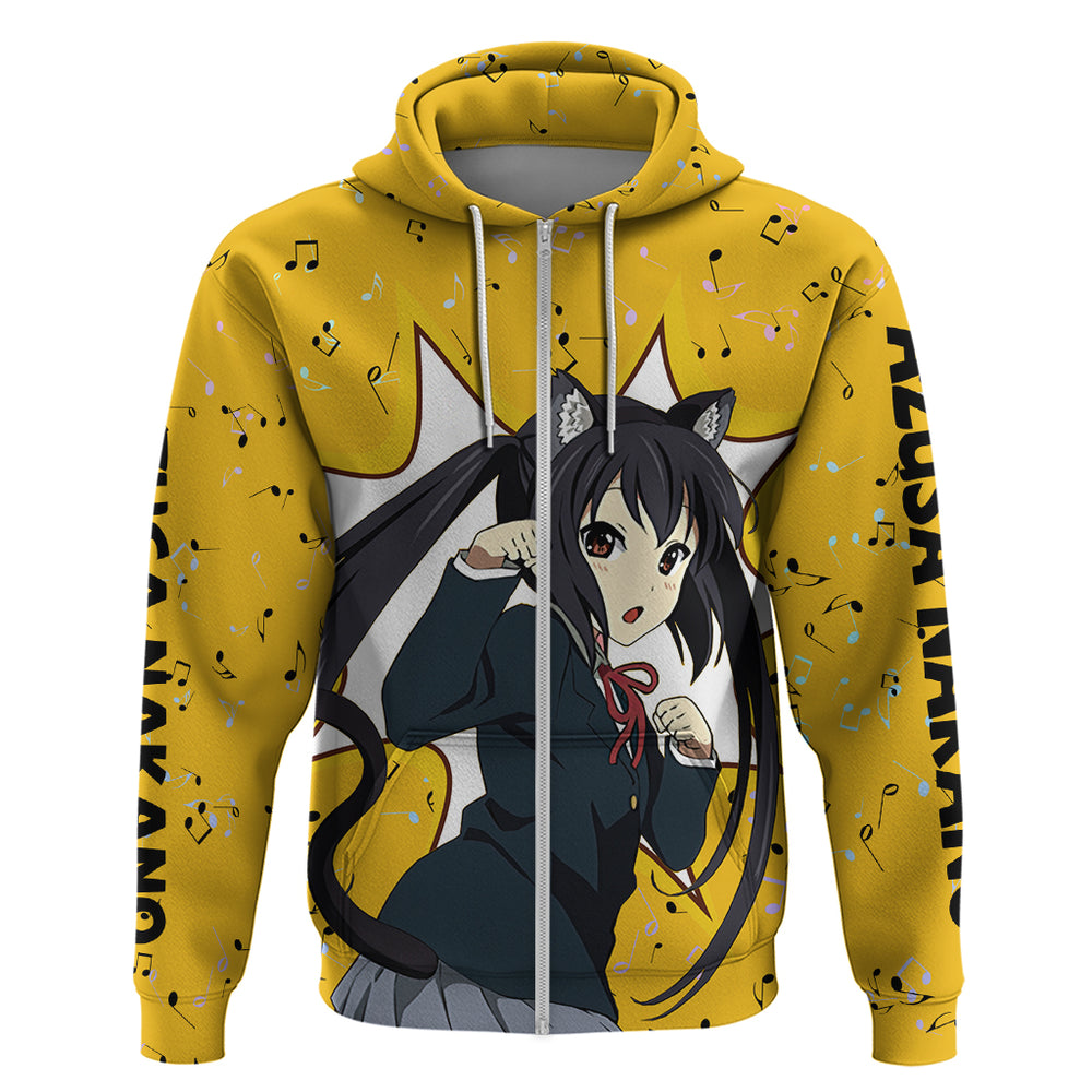 K-On - Azusa Nakano Anime Hoodie K-On - Azusa Nakano Anime Hoodie