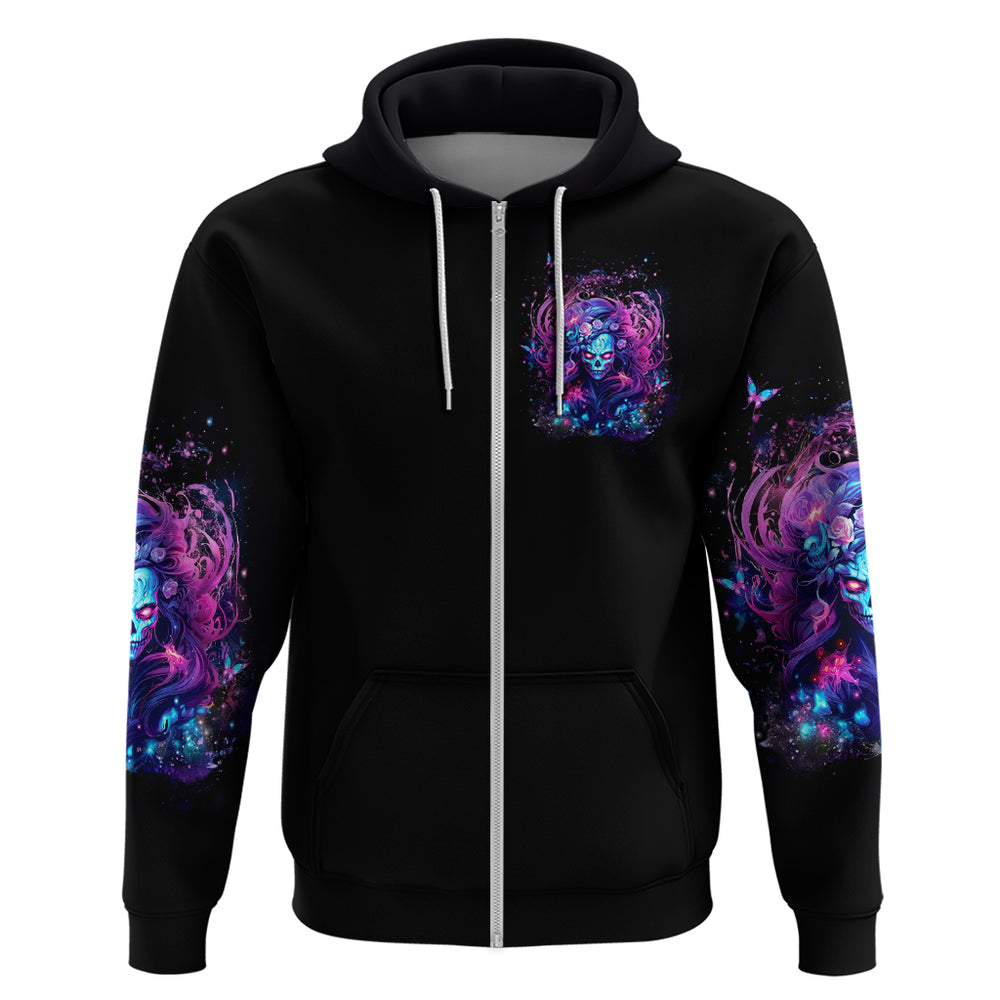Lady Skull Hoodie I'm Not Anti Social I'm Just Not User Friendly DT01 Lady Skull Hoodie I'm Not Anti Social I'm Just Not User Friendly DT01