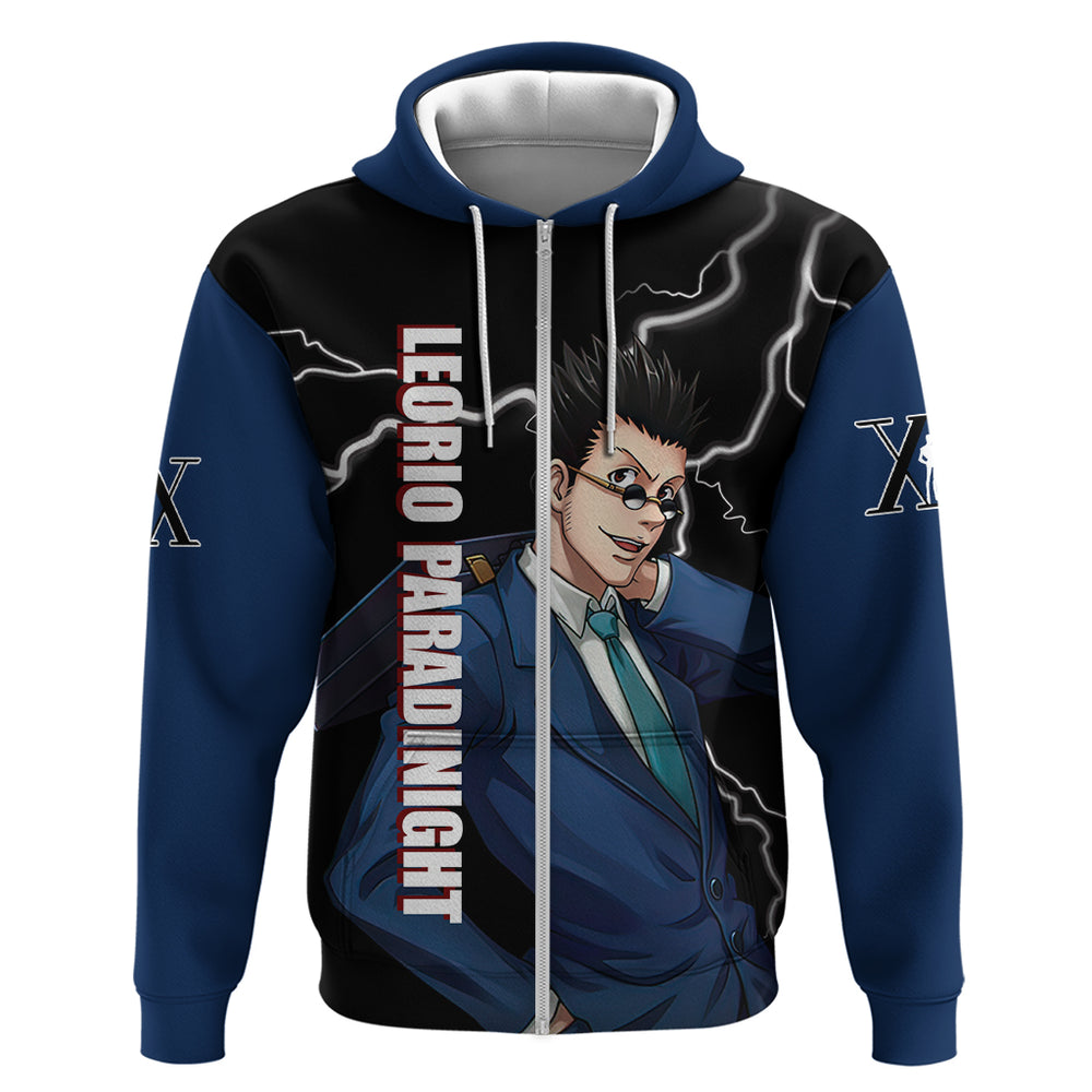 Leorio Hunter X Hunter Hoodie Anime Style Leorio Hunter X Hunter Hoodie Anime Style