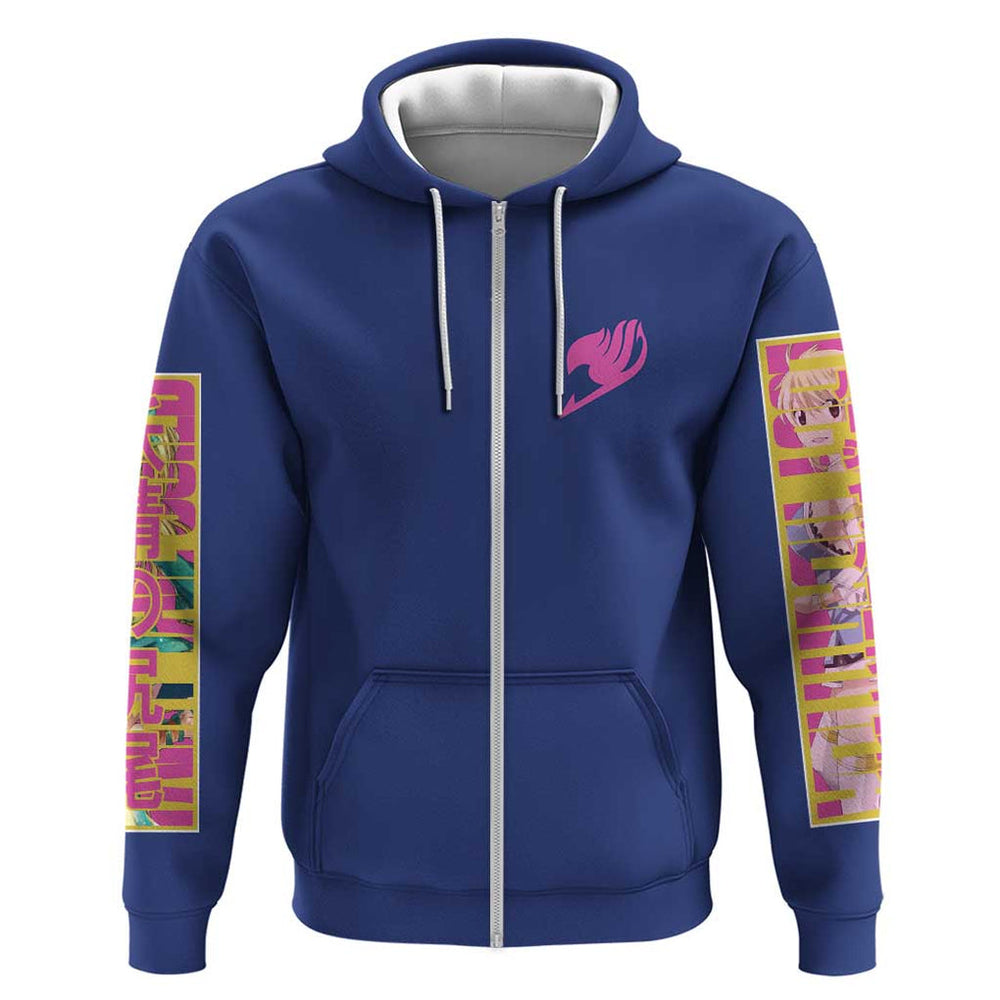 Lucy Heartfilia Fairy Tail Hoodie Anime Style Lucy Heartfilia Fairy Tail Hoodie Anime Style