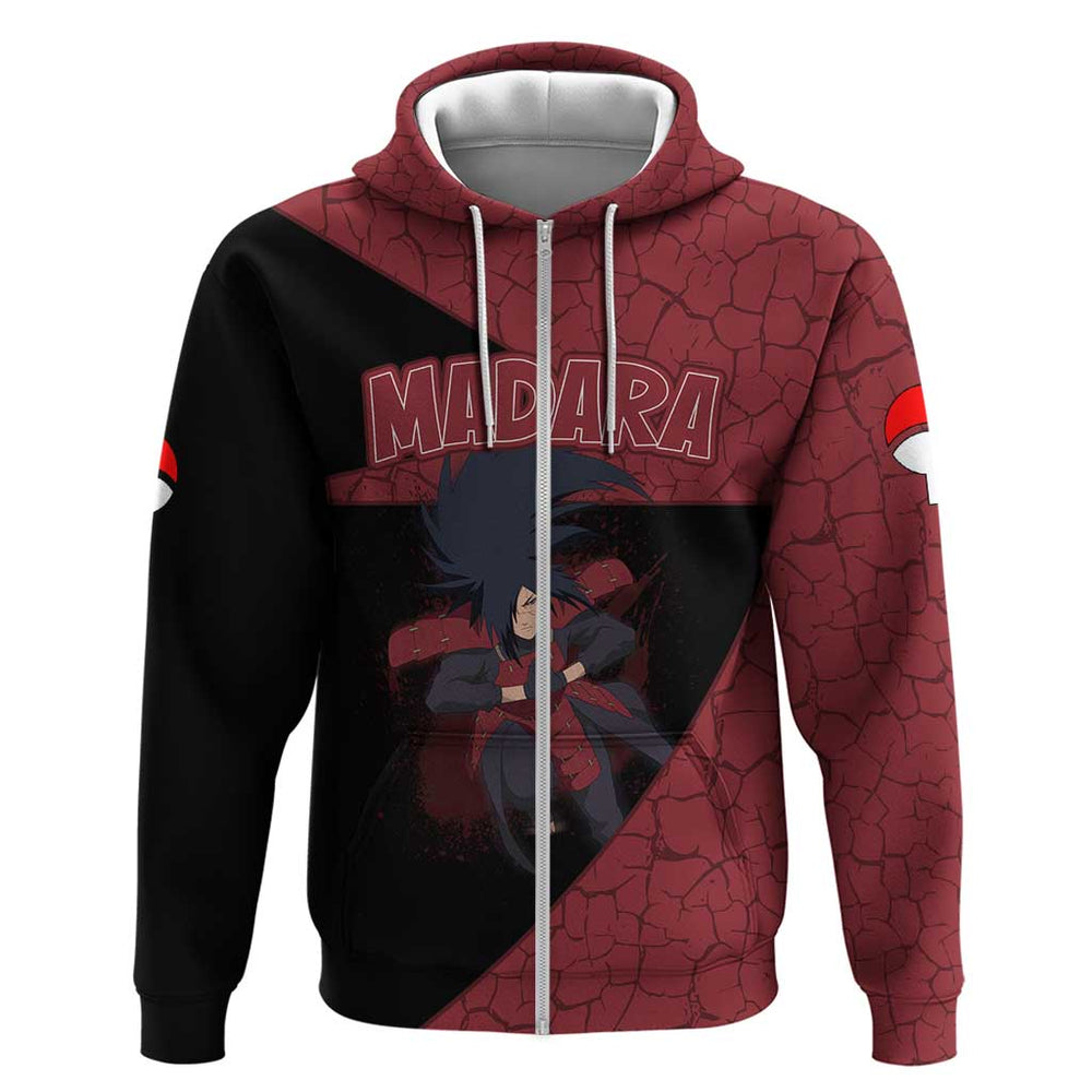 Madara Uchiha - Naruto Hoodie Anime Style Madara Uchiha - Naruto Hoodie Anime Style