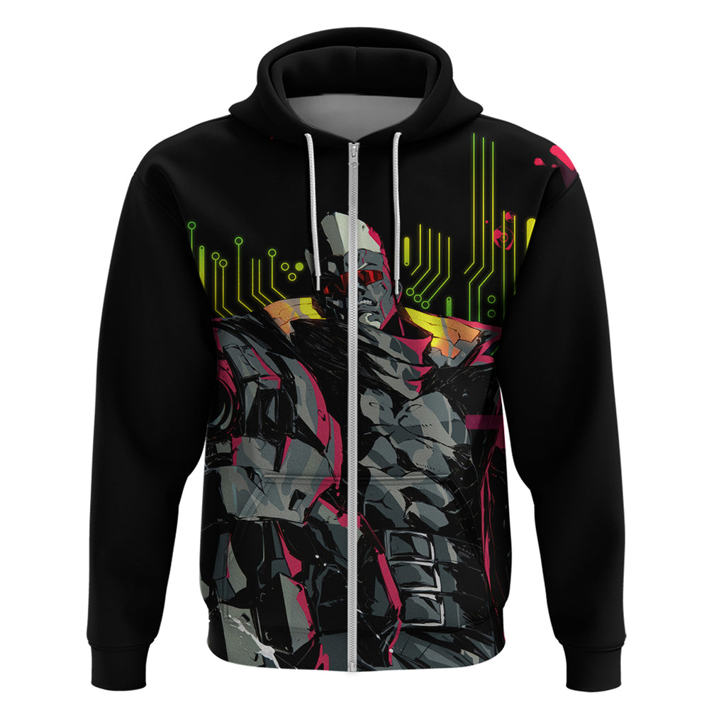 Maine Cyberpunk Hoodie Maine Cyberpunk Hoodie