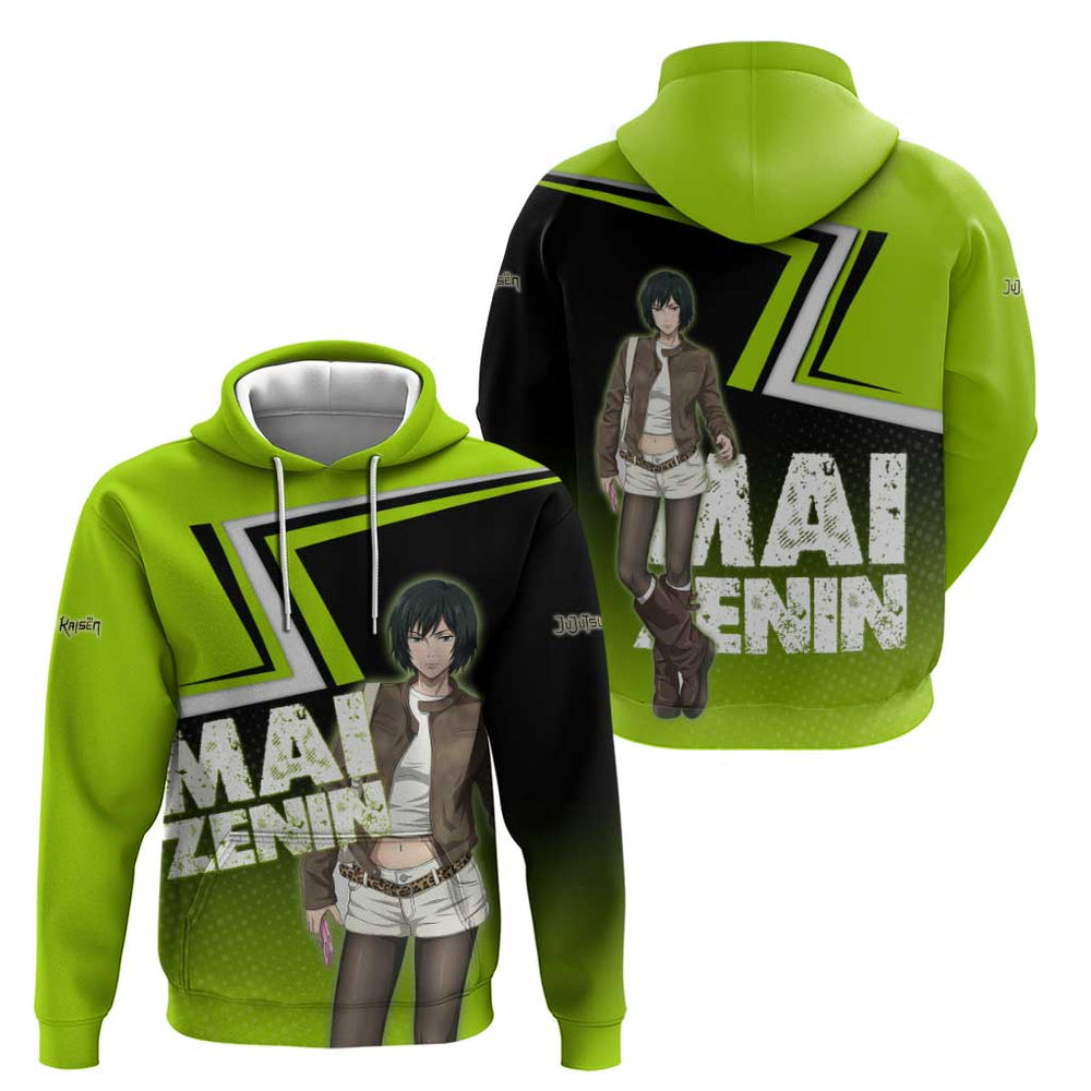 Mai Zenin Hoodie Edgy Urban Anime Style Mai Zenin Hoodie Edgy Urban Anime Style