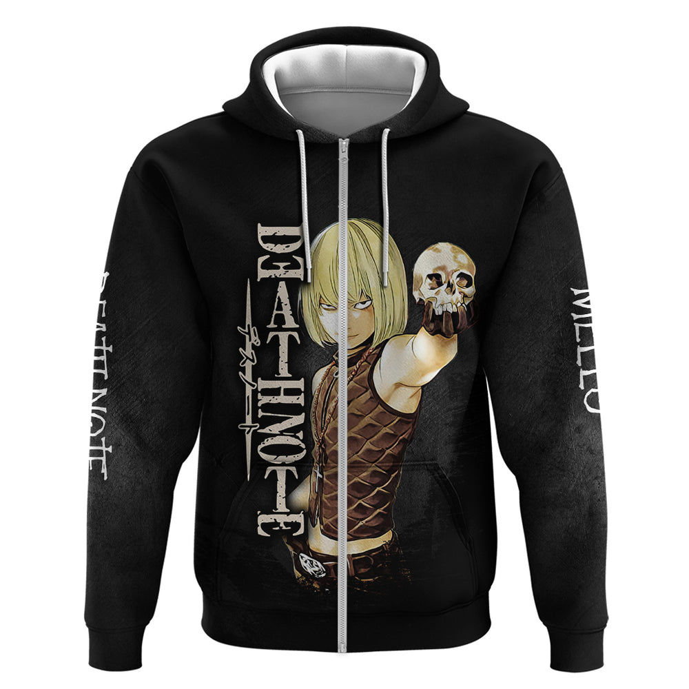 Mello - Death Note Hoodie Anime Style Mello - Death Note Hoodie Anime Style