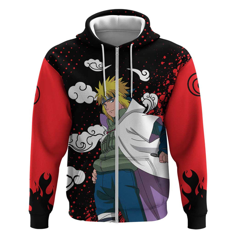 Minato Namikaze - Naruto Hoodie Anime Style Minato Namikaze - Naruto Hoodie Anime Style