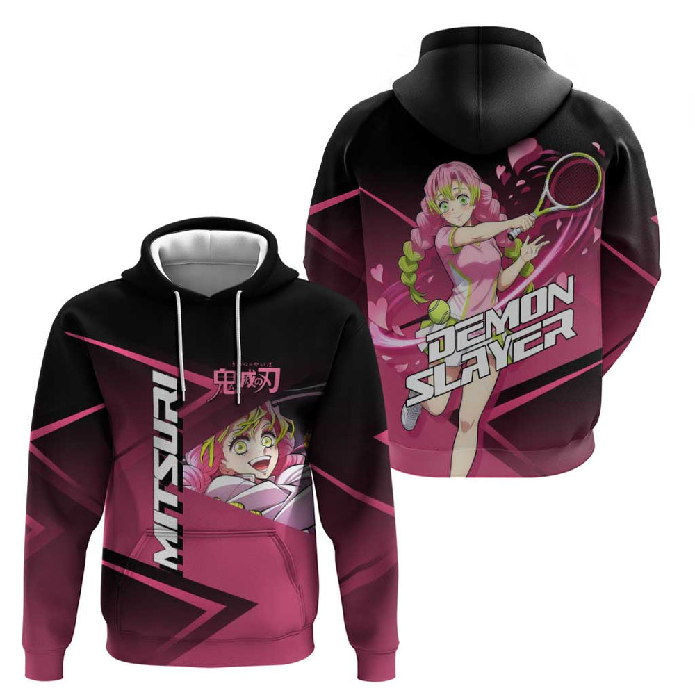 Mitsuri Kanroji Love Volley Hoodie Sporty Anime Mashup Style Mitsuri Kanroji Love Volley Hoodie Sporty Anime Mashup Style