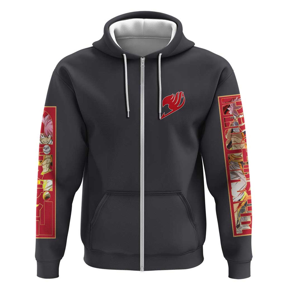 Natsu Dragneel Fairy Tail Hoodie Anime Style Natsu Dragneel Fairy Tail Hoodie Anime Style