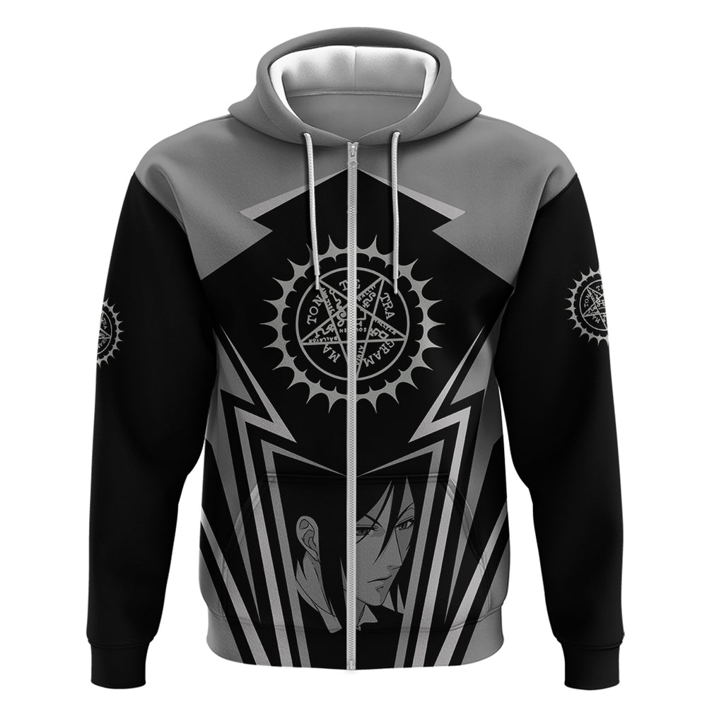 Black Butler Kuroshitsuji Hoodie Anime Style Black Butler Kuroshitsuji Hoodie Anime Style