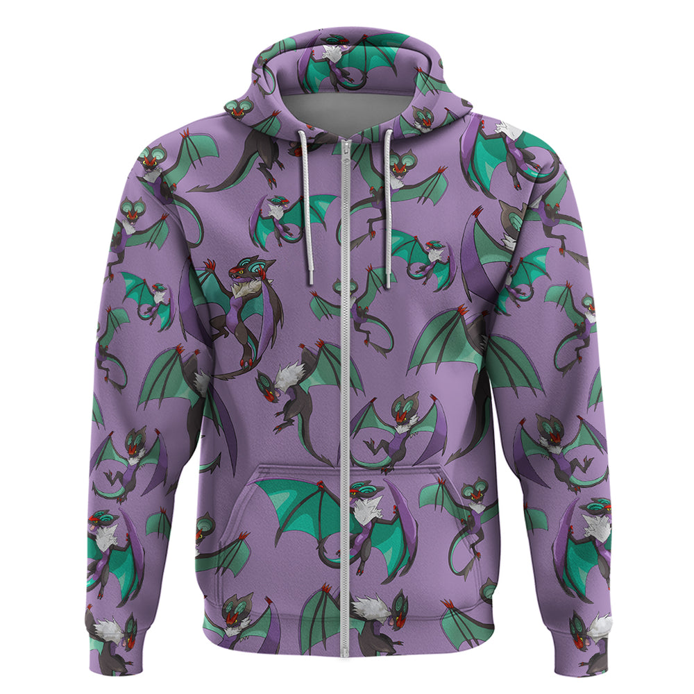 Noivern Pattern Style Hoodie Noivern Pattern Style Hoodie