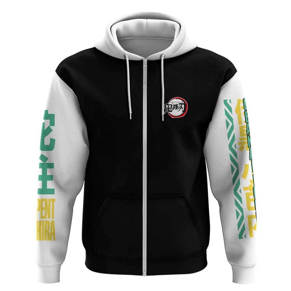Obanai Iguro V2 Demon Slayer Hoodie Anime Style Obanai Iguro V2 Demon Slayer Hoodie Anime Style